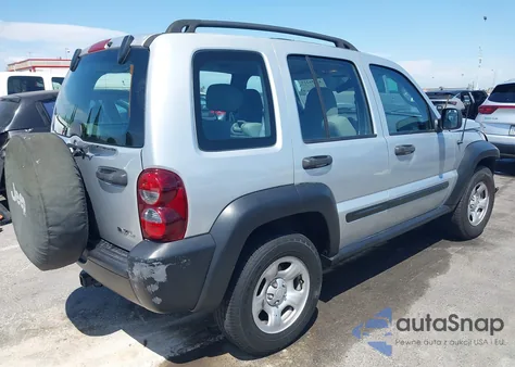 2007 Jeep Liberty Sport from USA, damaged, VIN 1J4GK48K27W585297
